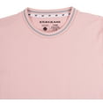 thumbnail image 6 of XRAY JEANS Men's Athletic Slim Fit Ribbed Crewneck T-Shirt, Soft Stretch Performance Cotton Solid Color Tee for Men, Dusty Pink/Slate Blue, Size Medium, 6 of 6