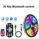 thumbnail image 1 of WS2812B Bluetooth tira de luces LED 5050 RGBW panel de control remoto + fuente de alimentación cinta diodo LED neón luz nocturna para habitación TV Dengxun unisex, 1 of 2