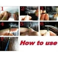 thumbnail image 3 of 7 Featers in total 7-10 Warm Mix Genuine Long Thin Feathers for Hair Extension 7 Feathers, 3 of 3