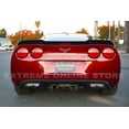 thumbnail image 6 of Replacement for 2005-2013 Chevrolet Corvette C6 All Models | ZR1 Extended Style ABS Plastic Painted Glossy Black Rear Trunk Lid Wing Spoiler (ABS Plastic - Glossy Black), 6 of 12