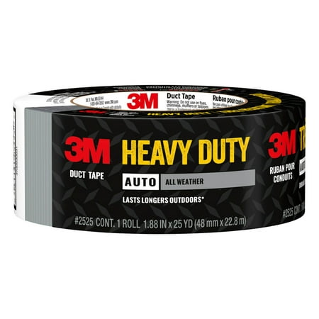 3M™ Automotive Heavy Duty, All Weather Duct Tape, 1.88" x 25 yds, 1 Roll