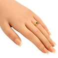 thumbnail image 2 of 18K Gold Over Brass London Blue Topaz Ring s.6 Jewelry RM-1754 TGR1008_F_6, 2 of 6