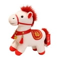 thumbnail image 3 of Caballo de peluche de juguete, caballo de peluche, muñeco de caballo ligero, adorable, para el hogar y la oficina. 8 pulgadas, 3 of 6