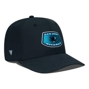 Men's Levelwear Black San Jose Sharks Rise Skylight Flex Hat