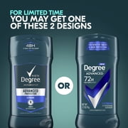 Degree Men Advanced Protection Antiperspirant Deodorant 72-Hour Sweat and Odor Protection Extreme Antiperspirant For Men With MotionSense Technology 2.7 oz