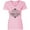 AD-Pink, variant on Laissez Les Bon Temps Rouler Mardi Gras Women's V-Neck T-Shirt