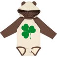 thumbnail image 3 of Inktastic Green Irish Shamrock Clover Boys or Girls Long Sleeve Baby Bodysuit, 3 of 5