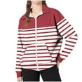 thumbnail image 5 of Favoffer Girls Graphic Zip Up Hoodies Sweatshirt with Pockets Kids Hooded Coat Casual Outerwear Rainbow Plaid Stripe Campus Daily Outings Parties 5-15Y, 5 of 6