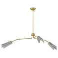 thumbnail image 5 of 48303LCB Hinkley Lighting Altman - 30W 3 LED Extra Large Low Profile Chandelier-11.5 Inch Tall and 60 Inch Wide-Lacquered Brass Finish, 5 of 8