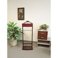 thumbnail image 5 of Proman Products Norstar Valet Stand With Mirror, Mahogany, 5 of 18