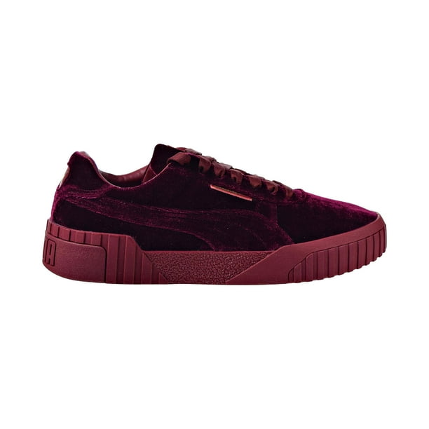 aspecto traidor amargo Puma Cali 'Velvet Black' Women's Shoes Tibetan Red 369887-01 - Walmart.com