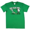 thumbnail image 2 of Peanuts Men's Snoopy I Was Awesome Christmas Graphic Tee, 2 of 2
