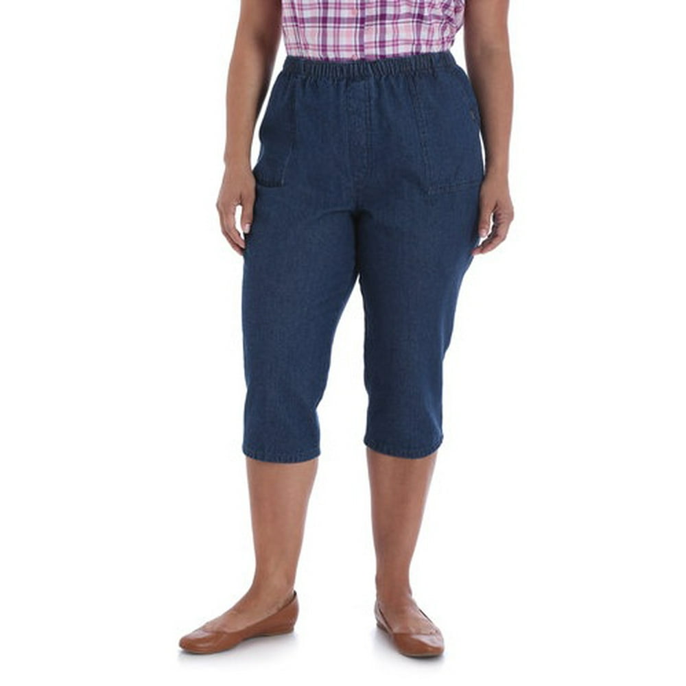 Chic Women's Plus Utility Pull On Capri