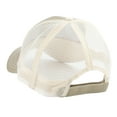 thumbnail image 2 of Top Headwear Heavy Cotton Twill Trucker Cap - Khaki/Beige, 2 of 4