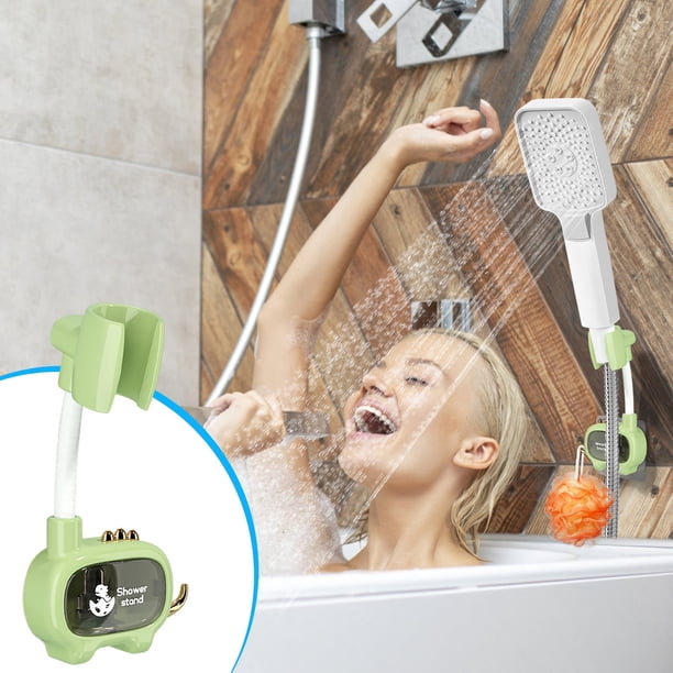 Cabezal de ducha Vmvidoty Punch - Soporte de ducha para baño, cabezal de ducha universal, artefacto fijo, boquilla ajustable, boquilla para asiento colgante, boquilla para asiento de pared, ofertas