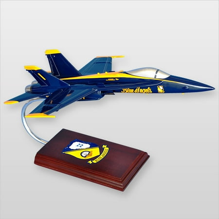 Angels Model Kit - F/A-18A Hornet Blue Angels Wood Desktop Model