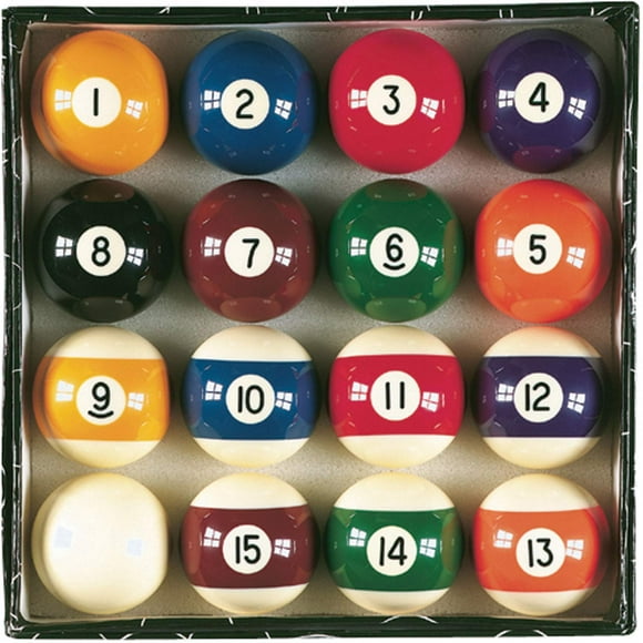 Bolas de billar Viper Billiard Master 2-1/4, tamaño reglamentario