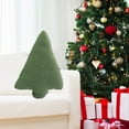 thumbnail image 4 of Bfogop Christmas Tree Throw Pillow, Xmas Tree Decorative Throw Pillow, Christmas Vivid Tree Pillows Stuffed Tree Shaped Pillow Decor, Cute Pillows for Party Home Cushion Decor 8 Inch, 4 of 5