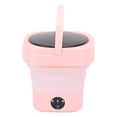 thumbnail image 4 of Lavadora plegable Sakura Pink 8L 3 modos con cesta de drenaje Lavadora de ropa interior plegable Enchufe estadounidense 110-220V, 4 of 10