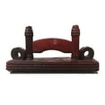 thumbnail image 2 of YAOMOBB Fan Frame Base Retro Style Folding Stand Smooth Edge High Stability Wooden Frame Base Display Tool Desktop Decoration, 2 of 6