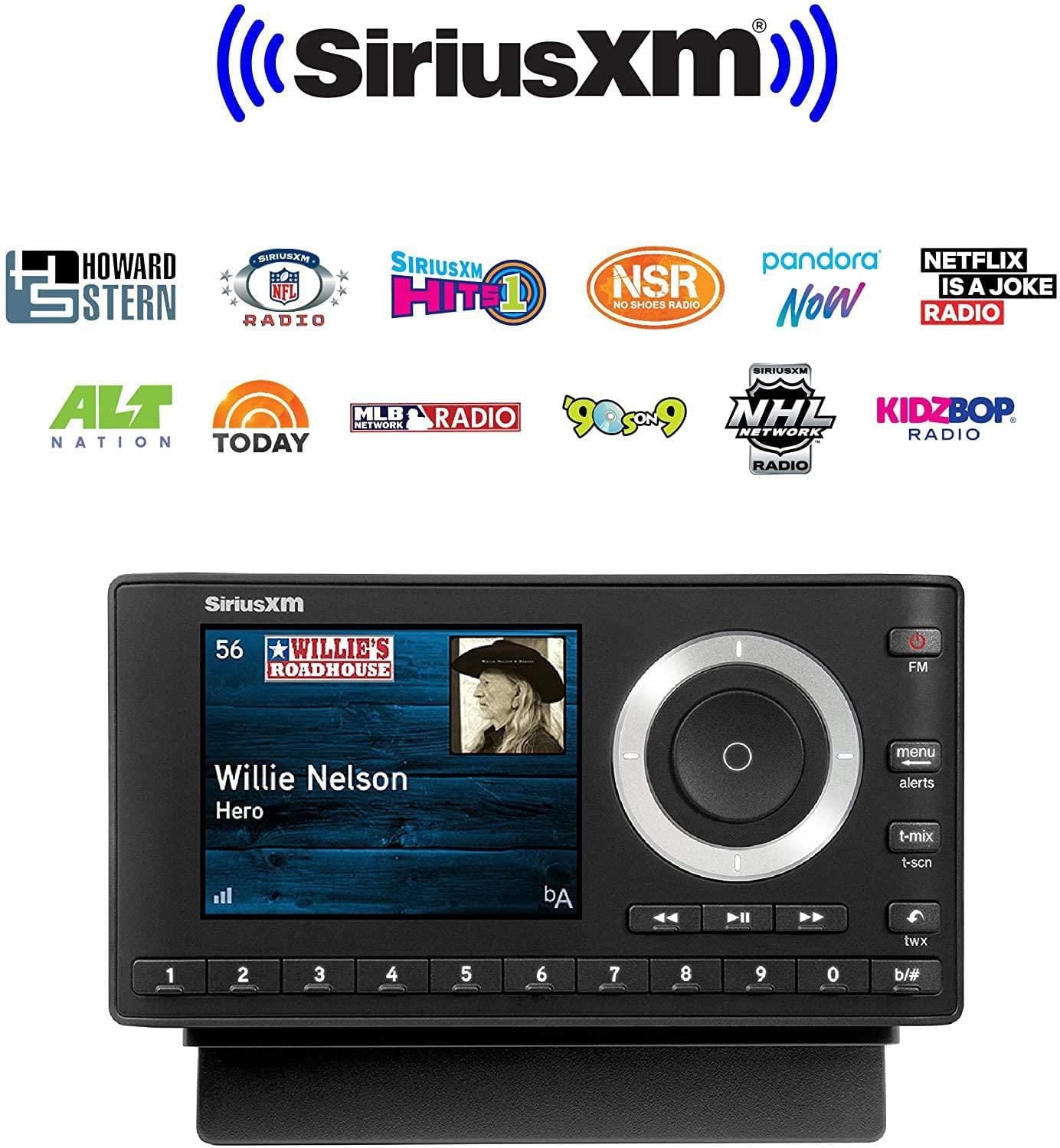 SiriusXM Onyx Plus Radio satellite avec kit véhicule + adaptateur FM direct