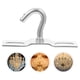 thumbnail image 2 of 10 ganchos de techo resistentes para colgar luces y plantas Soporte de montaje para luminarias Ganchos metálicos para decoración de techo, para uso en interiores y exteriores, 2 of 7