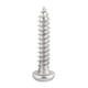 thumbnail image 5 of 200 tornillos autorroscantes de acero inoxidable SS304 M3 con cabeza plana, 5 of 6