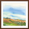 thumbnail image 2 of Art.com Tuscan Fields Art Print by Kristy Rice, Brown Frame Wall Art, 21" x 21", 2 of 5