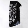 thumbnail image 3 of Gibobby Trajes de Baño Mujer Traje de baño de 2 piezas para mujer+1 pieza para cubrir Traje de baño con estampado vintage de piezas Bikini Monokini Traje(Negro,XL), 3 of 4
