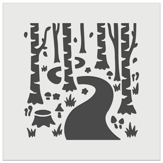 Buck White-Tailed Deer Hunting Stencil - 8.5" X 11" Custom Design, Fast Shipping 2 thumbnail image
