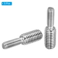 thumbnail image 3 of Uxcell M5*M8*30mm Double End Threaded Stud Screw Bolt, 5 Pack 304 Stainless, 3 of 5
