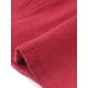 thumbnail image 5 of CHAQUETA DE JEAN CORTA SIN CUELLO PARA MUJERES CON MANGAS 3/4 EN BURDEOS TALLA M, 5 of 6