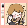 thumbnail image 1 of 2025 Venta caliente Harry Potter DIY Relleno Color Pintura al óleo digital Varios tamaños Potter Dibujos animados Lindo Pintura al óleo Decoración dibujada a mano, 1 of 5