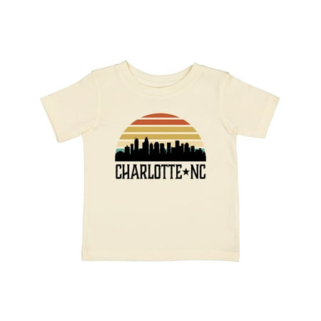 

Inktastic Charlotte North Carolina Skyline Boys or Girls Baby T-Shirt