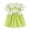 Green, variant on TAIAOJING Girls Dresses Summer Baby Toddler Floral Print Sleeveless Casual Dress For And Toddler Girls Comfortable Play Outfits Sets Versatile 6-9M