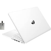 HP Stream Laptop, 14" HD Laptop, Intel Celeron N4020 Processor, 4GB RAM, 64GB eMMC, HD Audio, HD Webcam, Intel UHD Graphics 600, 1 Year Office, HDMI, Win 10 S, White, 32GB Hotface USB Card