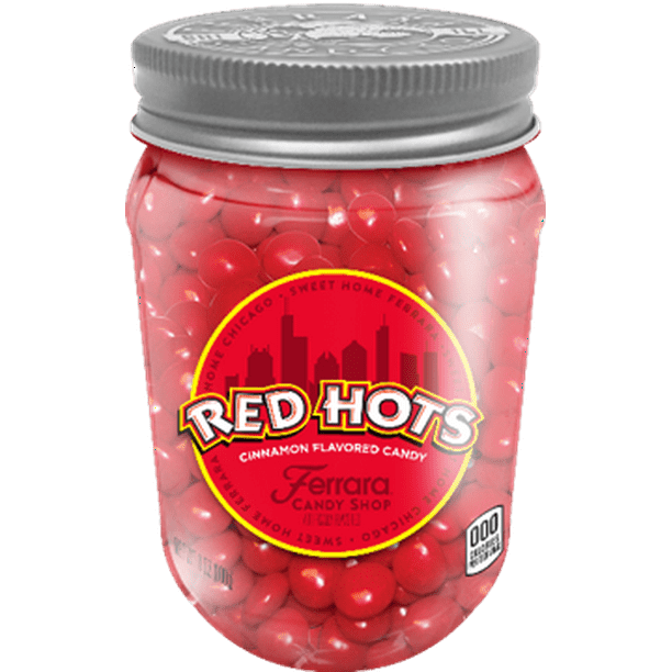 Red Hots Cinnamon Flavored Candy Filled Mason Gift Jar, 14 Oz Walmart