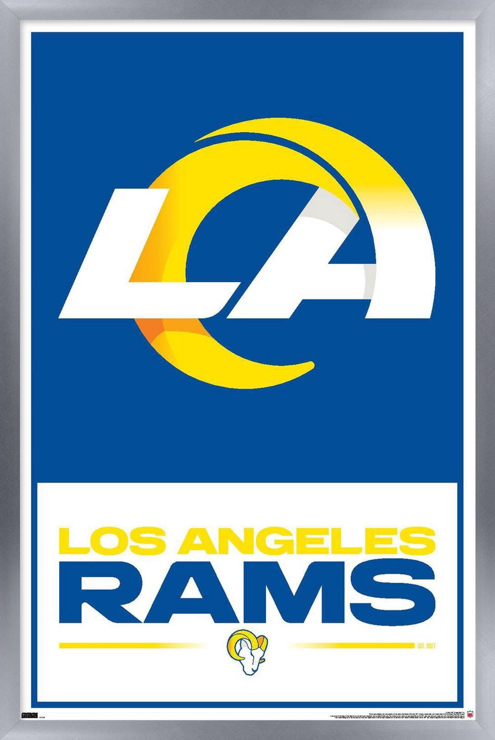 NFL Rams de Los Angeles - Logo 21