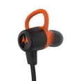 thumbnail image 4 of Motorola VerveLoop Super Light, Wireless, Spalsh Resistant Stereo Earbuds (Supports Siri & Google Now) (Orange), 4 of 7