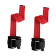 thumbnail image 5 of BAOSITY 2 Pieces Weight Lifting Straps Sports Wristband Professional Gym Grips Gloves Wrist Support Straps for Fitness Cross Training Red, 5 of 8