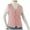 Pink, variant on ZyeKqe Plus Size Quilted Vest for Women Sleeveless Puffer Jakcets V Neck Lightweight down Coat Outwear