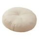thumbnail image 4 of Cojín de suelo redondo, pequeño y decorativo, para adultos. Beige, 4 of 9