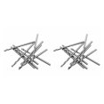 thumbnail image 4 of stanreset 10Pcs Haute Vitesse en Acier Trill Bit Bois Fer à Repasser Droite Tige Résistant à l'Usure Perceuse, 2.5mm 1mm 2PCS, 4 of 6