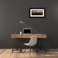 thumbnail image 3 of Goebel, Wilhelm 24x13 Black Ornate Wood Framed with Double Matting Museum Art Print Titled - Sunset On A Family Farm, 3 of 4