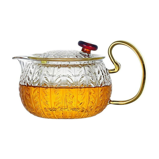 Glass Teapot Set Household High Temperature Tea Separation Tea Pot Thick Office Small Teapot Heat