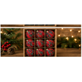 thumbnail image 4 of Christmas Ornament Ball Hanging Decor, Festive Tree Decoration For Wreath Window Fireplace Or Party Display, Holiday Home Accent, 4 of 4