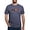 Heather Navy, variant on - Play Doh Stitched Logo T Shirt - Mens Tri-blend T-Shirt