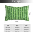 thumbnail image 2 of Yiaed Cactus Print Brushed Microfiber Envelope Pillowcases, Standard,Envelope Closure Pillow Cases(No pillow core)-20"x30", 2 of 6
