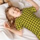 thumbnail image 5 of Balery Yellow Checkered Plaid Conjunto de Pijama Infantil de Manga Corta con Estampado – Ropa de Dormir de Algodón Suave-4X-Large, 5 of 6