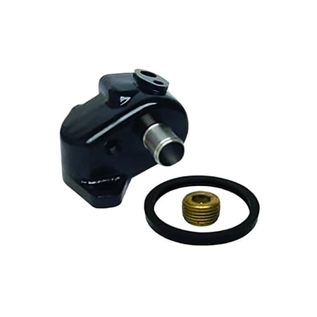 MerCruiser Thermostat Housing Compatible with 4.3L EFI 5.7L EFI GM Bravo 350 MAG MPI 7.4L TBI 454 Horizon 8.2L Closed Cooling GM V6 V8 808064A1 18-3531
